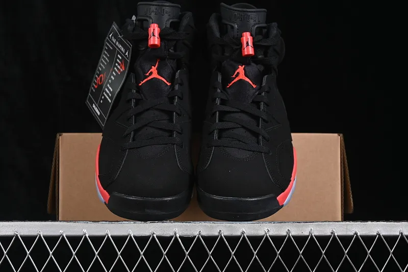 All categories Air Jordan Jordan series basketball shoes Air Jordan 6 GX foreign trade version Air Jordan 6 "Infrared" AJ6 Joe 6 new black infrared CT8529-001